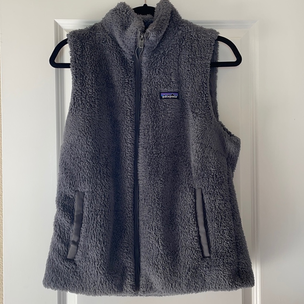 Patagonia Gray Fleece Vest